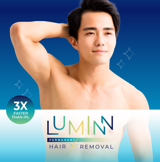 Men's Expressions LUMINN Hair Removal Singapore
