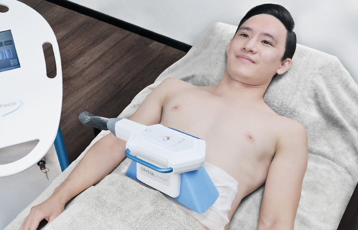 Fat freezing slimming in singapore Crystal Freeze Men's Expressions