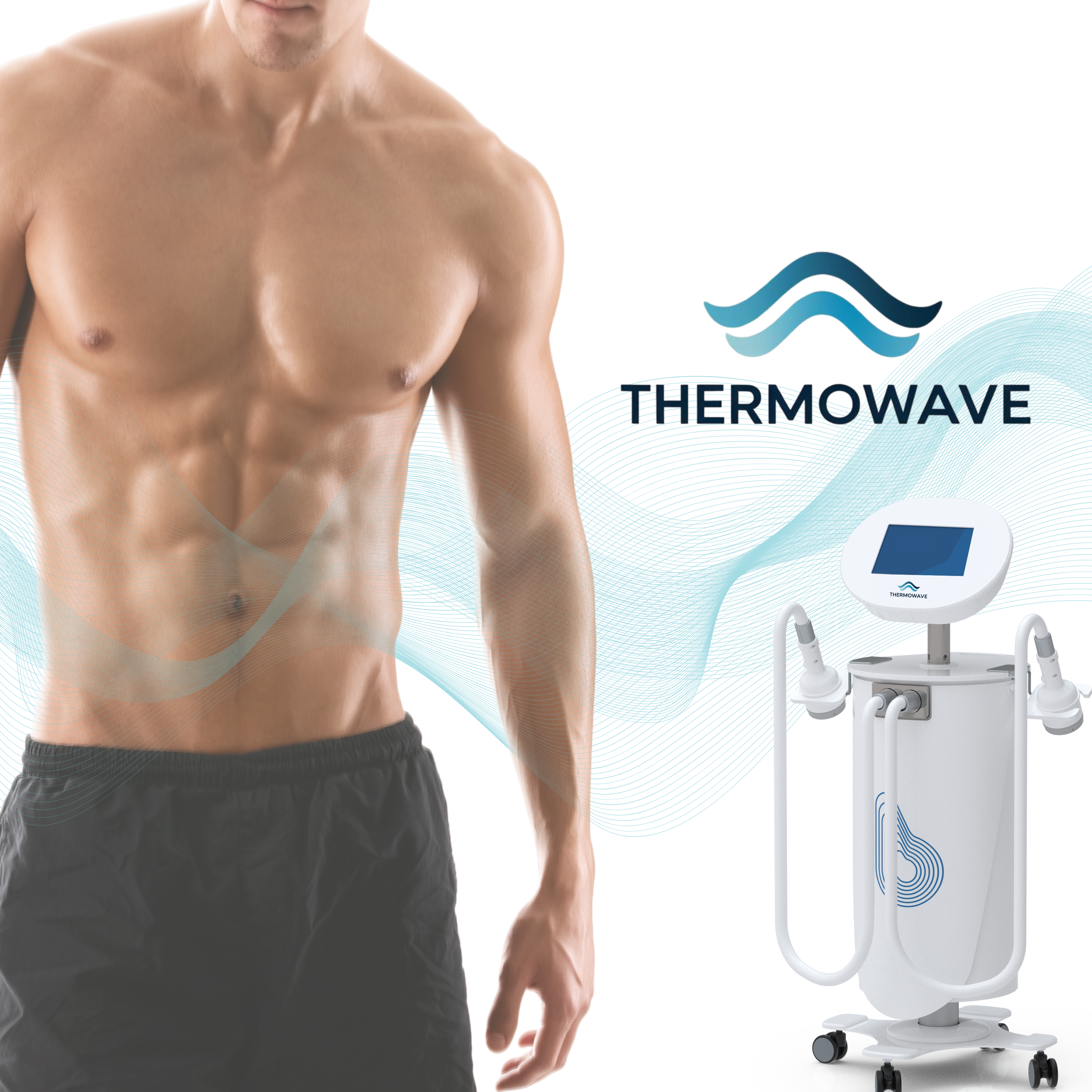 Thermowave machine fat melting men